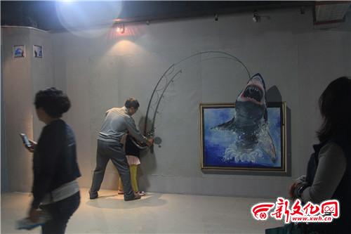 3D画展现场